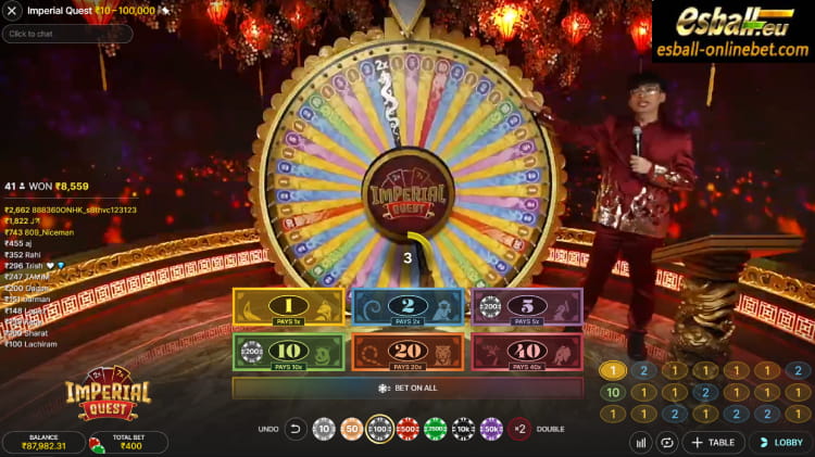 Imperial Quest, Imperial Quest Evolution Online Casino Game Imperial Quest, Imperial Quest Evolution Online Casino Game