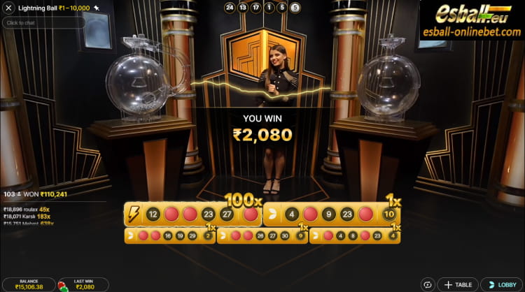 Lightning Ball Live Evolution Big Win Lightning Ball Live Evolution Big Win