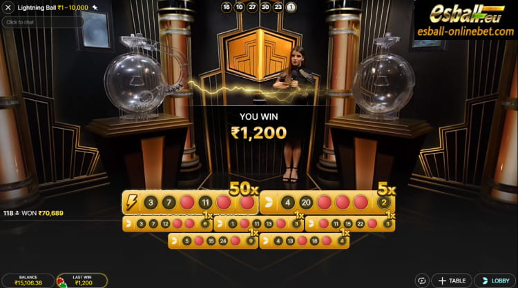 Lightning Ball Live Evolution Big Win Lightning Ball Live Evolution Big Win