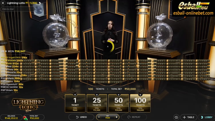 Lightning Lotto Evolution Live Game: Odds, Payouts, Rules Lightning Lotto Evolution Live Game: Odds, Payouts, Rules