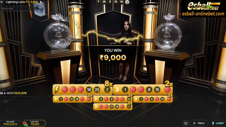 Lightning Lotto Evolution Live Big Win Lightning Lotto Evolution Live Big Win