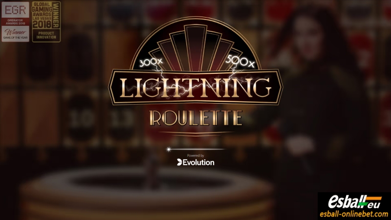 EVO Lightning Roulette Live Dealer Casino Game 
