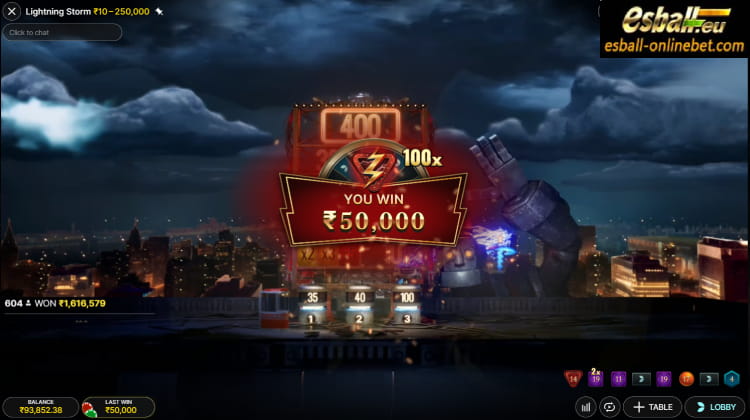 Lightning Storm Evolution Live Casino Game Review & Big Win Lightning Storm Evolution Live Casino Game Review & Big Win