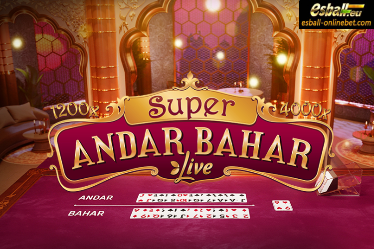 Super Andar Bahar Live, Play Super Andar Bahar Evolution Game