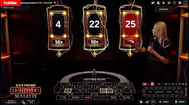 XXXtreme Lightning Roulette Lightning Round XXXtreme Lightning Roulette Lightning Round