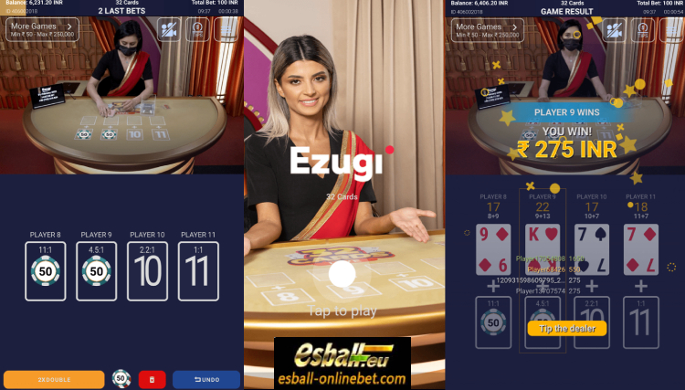 Ezugi 32 Cards Casino Game, How to Play 32 Cards Ezugi India