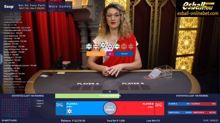 Bet On Teen Patti Ezugi Live Games Review Bet On Teen Patti Ezugi Live Games Review