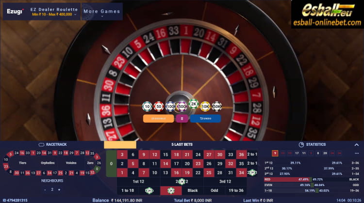 Ezugi Online Roulette Live Earn Money Review Ezugi Online Roulette Live Earn Money Review