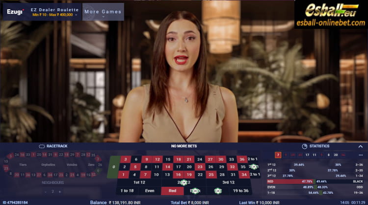 Ezugi Online Roulette Live Earn Money Review Ezugi Online Roulette Live Earn Money Review