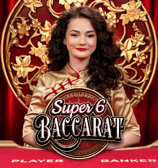 Golden Baccarat Super 6 Ezugi Online Casino Game