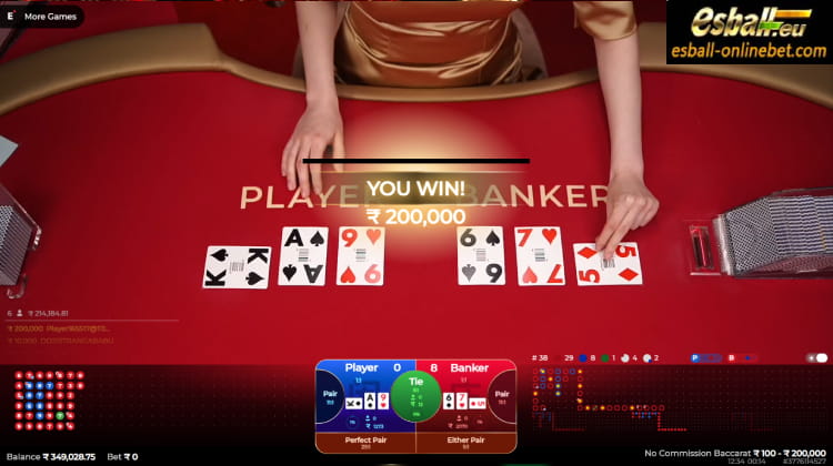 No Commission Baccarat Ezugi Big Win, Play No Commission Baccarat Ezugi India No Commission Baccarat Ezugi Big Win, Play No Commission Baccarat Ezugi India