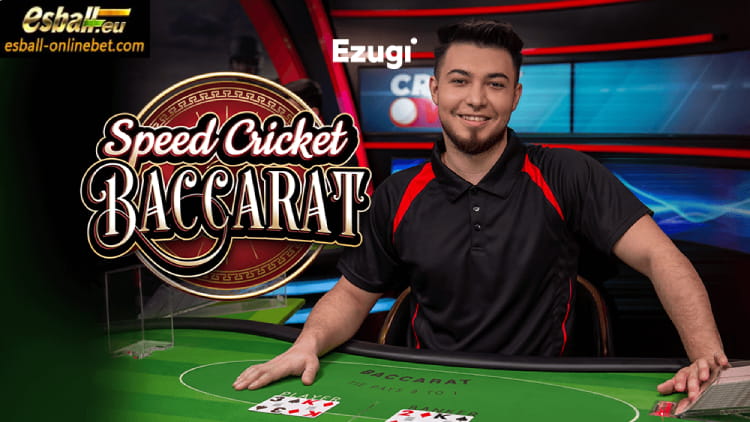 Speed Cricket Baccarat, Win Speed Baccarat Cricket Ezugi