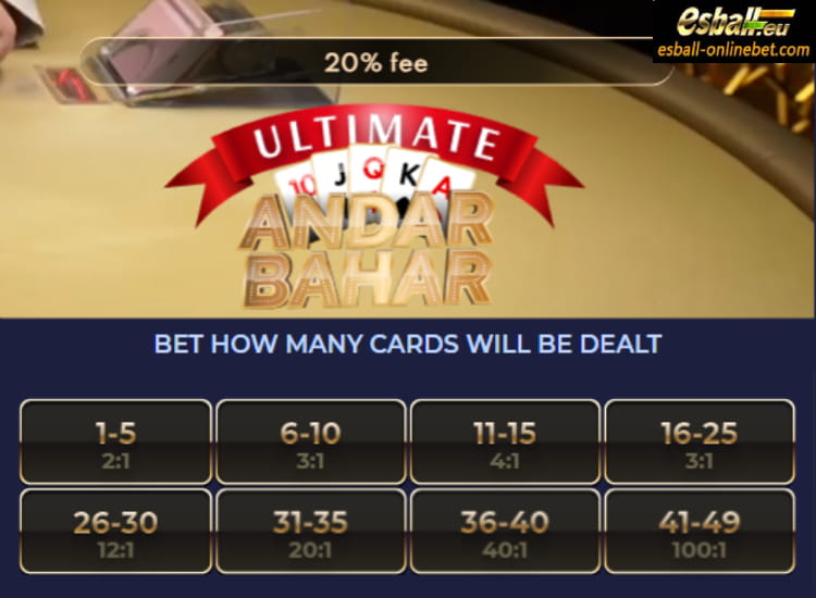 Ezugi Ultimate Andar Bahar Live Review Ezugi Ultimate Andar Bahar Live Review