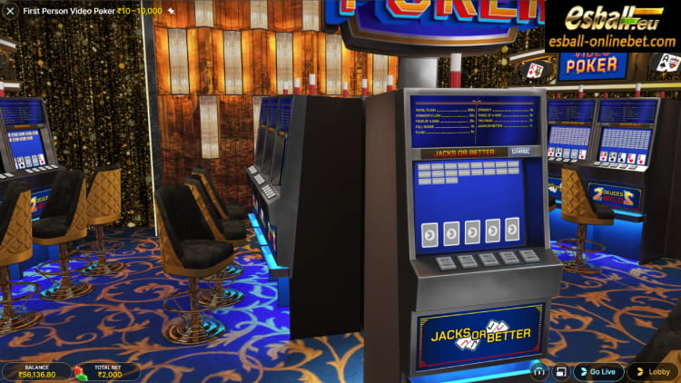 First Person Video Poker Evolution Online Casino Game India First Person Video Poker Evolution Online Casino Game India