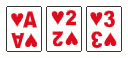 Three Card Poker-Straight Flush Three Card Poker-Straight Flush