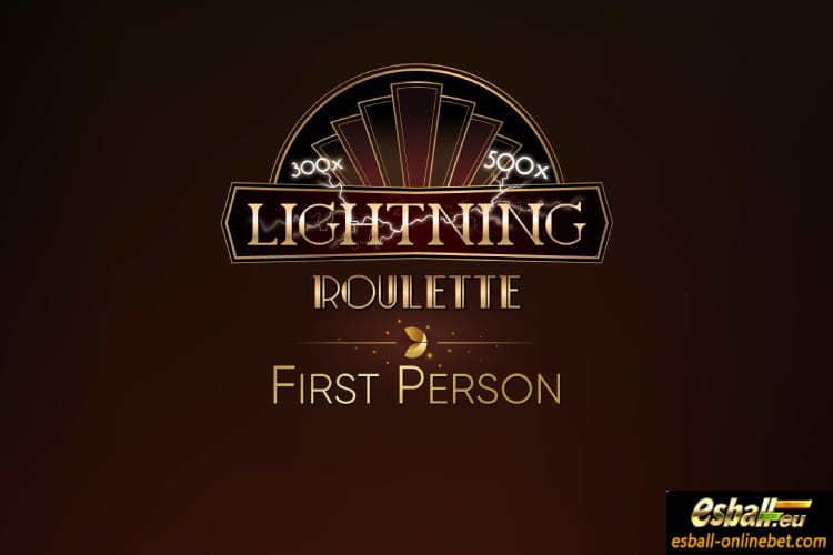 First Person Lightning Roulette Evolution Online Casino Game First Person Lightning Roulette Evolution Online Casino Game
