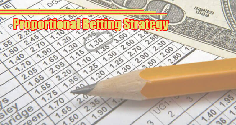 Learning To Use Proportional Betting Strategy In Online Casino
