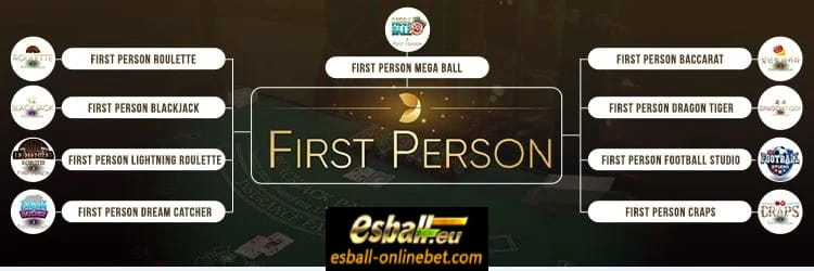 Top 9 Evolution First Person Casino Games & Tricks Top 9 Evolution First Person Casino Games & Tricks