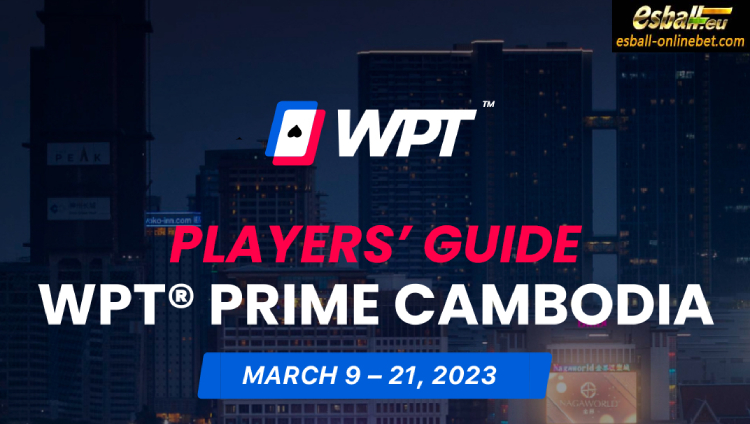WPT Cambodia 2024 Championship, WPT Prime Cambodia schedule