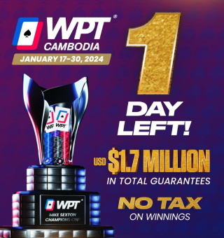 WPT Cambodia 2024 Championship, WPT Prime Cambodia schedule