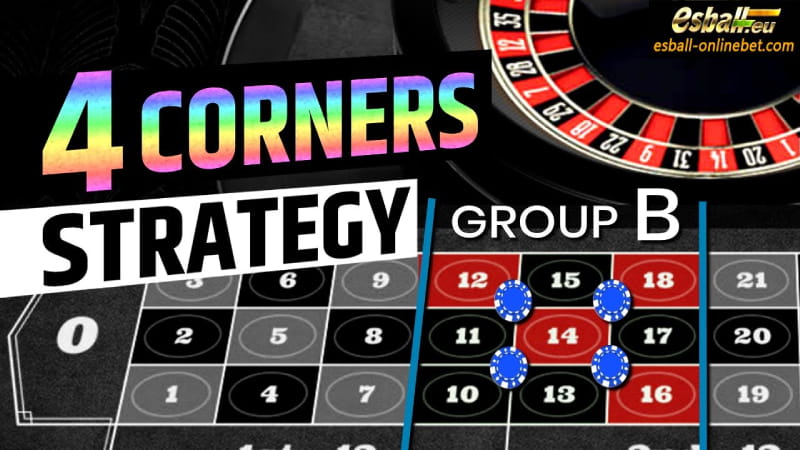 Roulette 4 Corners Strategy: How to Use It to Your Advantage