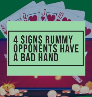 4 Signs That Your Online Rummy Opponents Have A Bad Hand