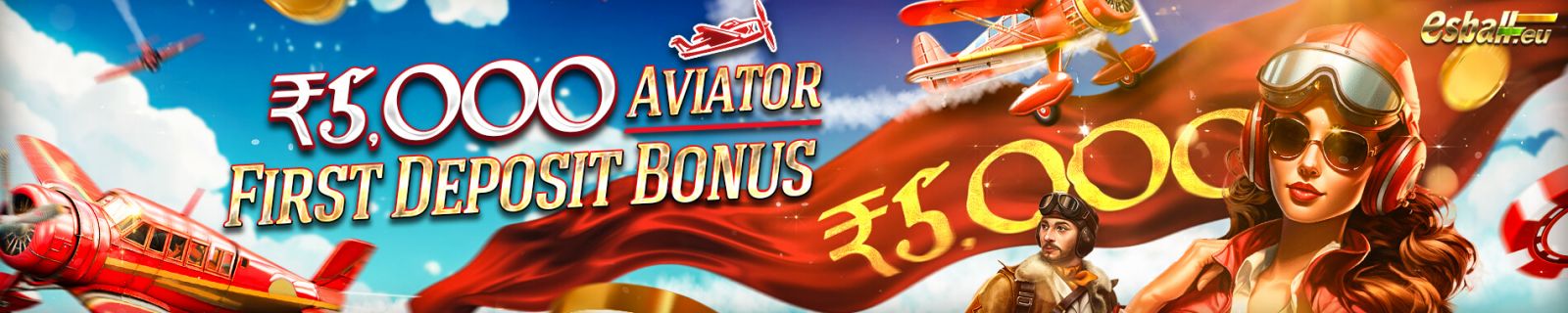 ₹10,000 Aviator Rocket Crash Game First Deposit Bonus