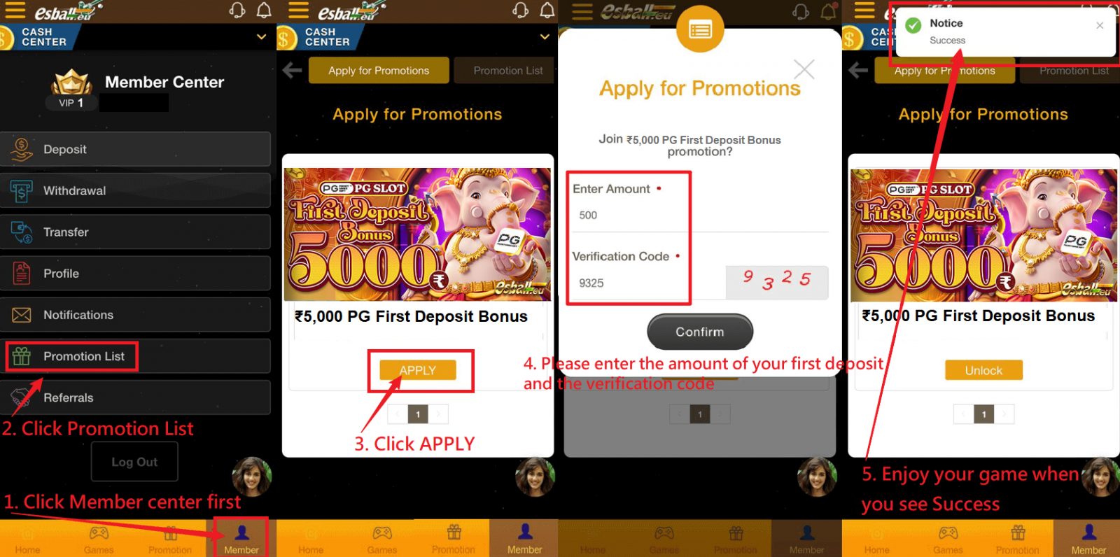 ₹5000 Slot Deposit Bonus, PG Soft First Deposit Bonus Casino