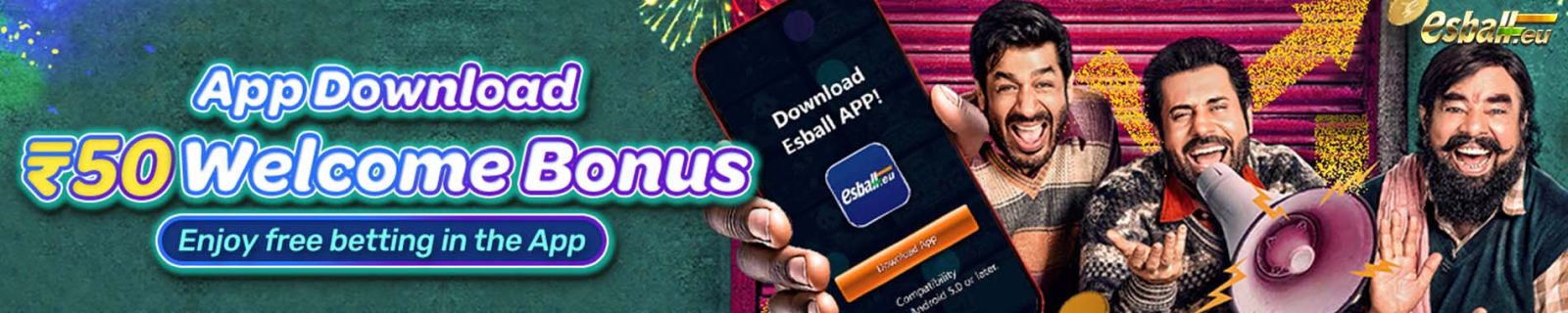 ₹50 Casino App Download Bonus For Esball Eu