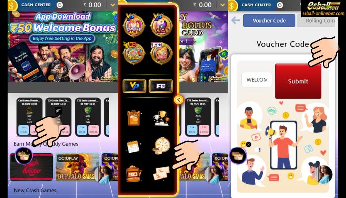 How To Claim ₹50 Slot Welcome Bonus How To Claim ₹50 Slot Welcome Bonus