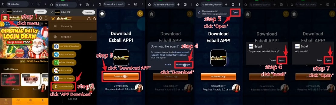 How To Download the Esball Eu App How To Download the Esball Eu App