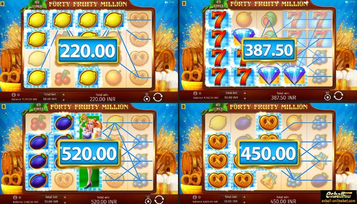 Forty Fruity Million Big Win