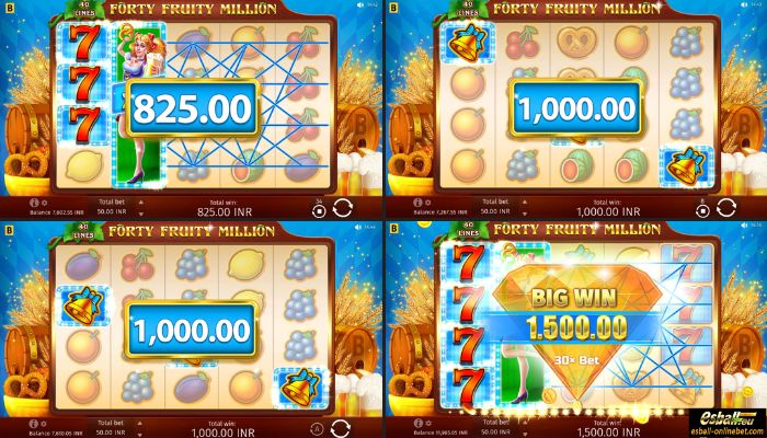 BGaming Forty Fruity Million Big Win