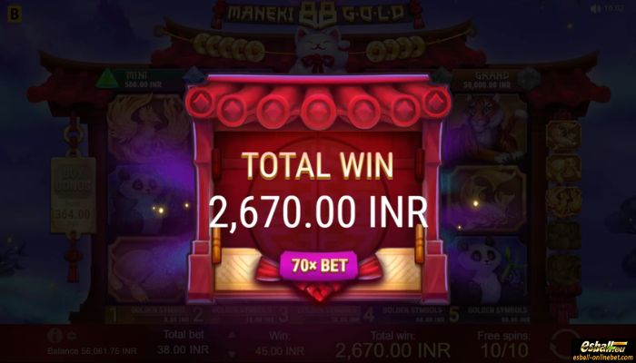 BGaming Maneki 88 Gold Big Win BGaming Maneki 88 Gold Big Win