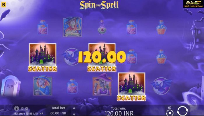 Spin and Spell Slot Scatter Spin and Spell Slot Scatter