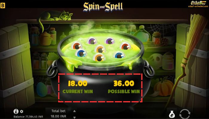 Spin and Spell Slot Bonus Game Feature Spin and Spell Slot Bonus Game Feature