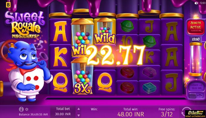 Sweet Rush Megaways Slot Free Spin Feature