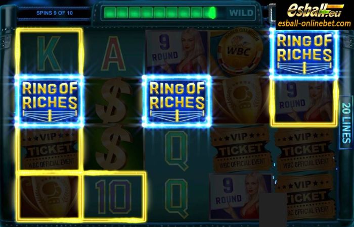WBC Ring Of Riches Slot Free Spins Feature WBC Ring Of Riches Slot Free Spins Feature