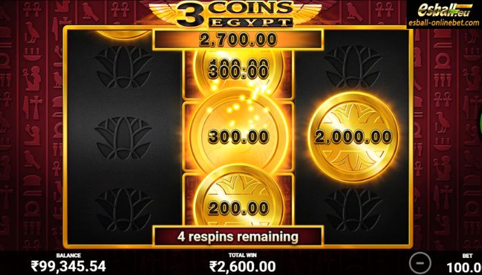 BNG 3 Coin Egypt Slot Big Win BNG 3 Coin Egypt Slot Big Win