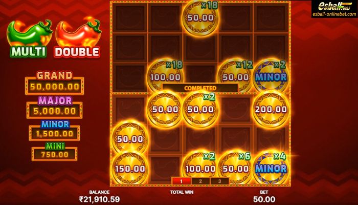 3 Super Hot Chillies Slot Big Win