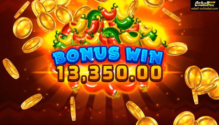 3 Super Hot Chillies Slot Big Win