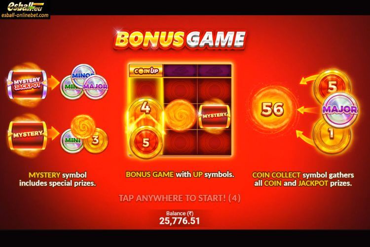 Coin UP: Hot Fire Slot Bonus Game Coin UP: Hot Fire Slot Bonus Game