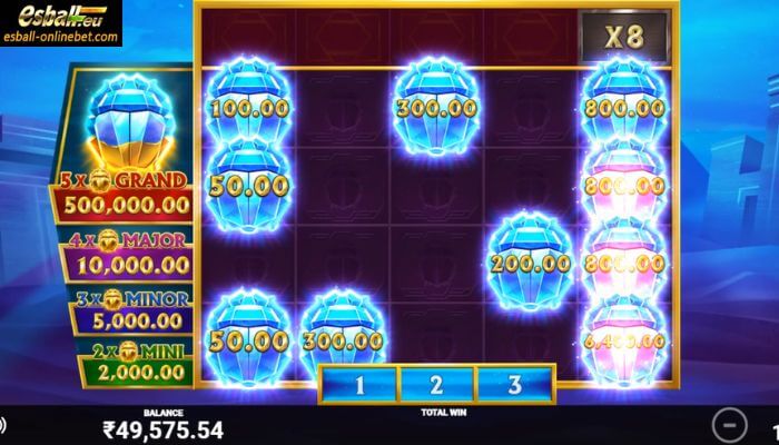 Crystal Scarabs Slot Bonus Game Crystal Scarabs Slot Bonus Game
