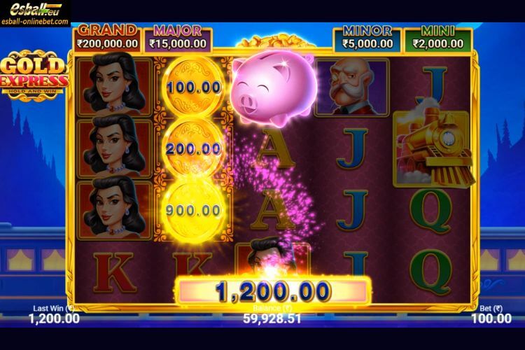 BNG Gold Express Slot Piggy Bank Bonus BNG Gold Express Slot Piggy Bank Bonus