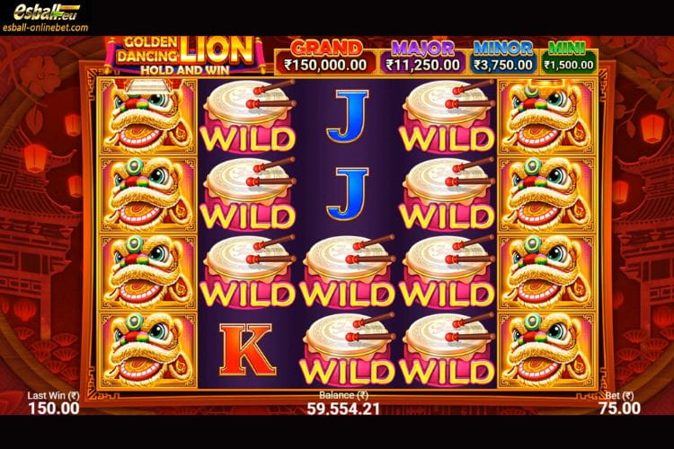 Golden Dancing Lion Slot Big Win Golden Dancing Lion Slot Big Win