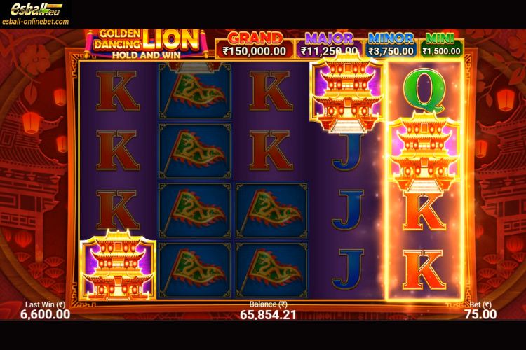 Golden Dancing Lion Slot Scatter Bonus Game Golden Dancing Lion Slot Scatter Bonus Game