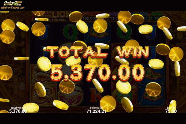 Golden Dancing Lion Slot Big Win Golden Dancing Lion Slot Big Win