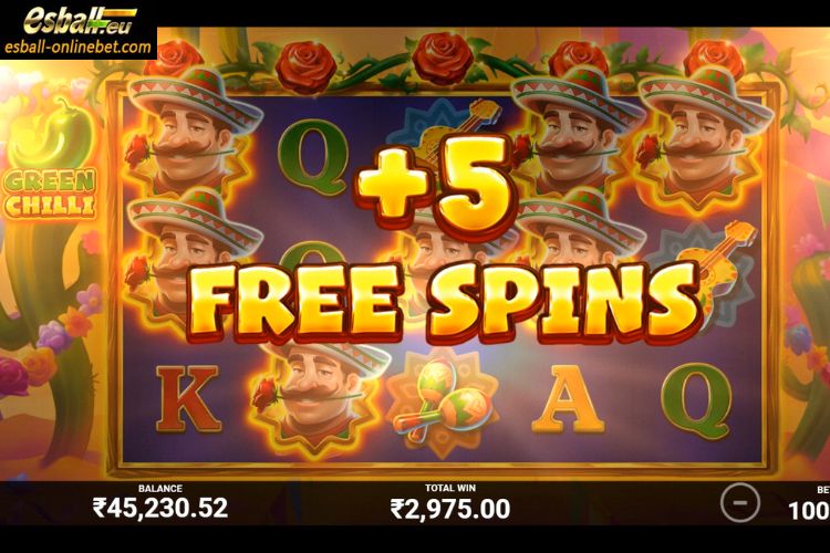 Green Chilli Slot Free Spins Feature Green Chilli Slot Free Spins Feature