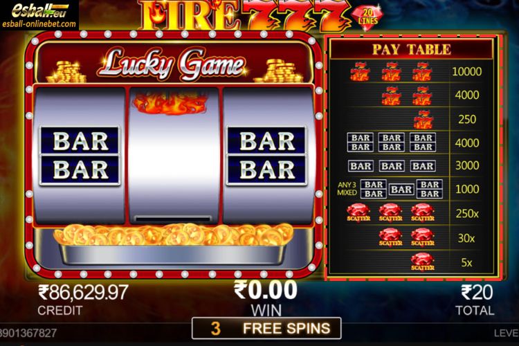 Fire 777 Free Game Feature Fire 777 Free Game Feature