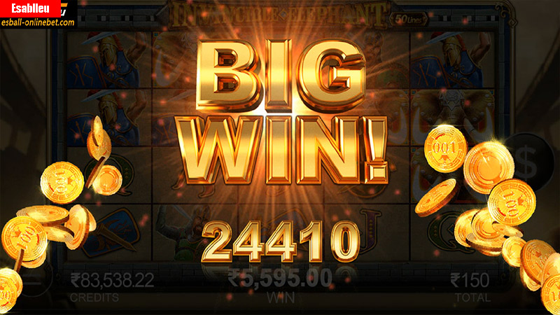 Invincible Elephant Slot Machine Big Win 6